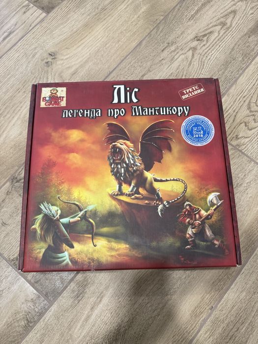 Настільна гра Bombat Ліс: легенда про Мантикору від 8 років