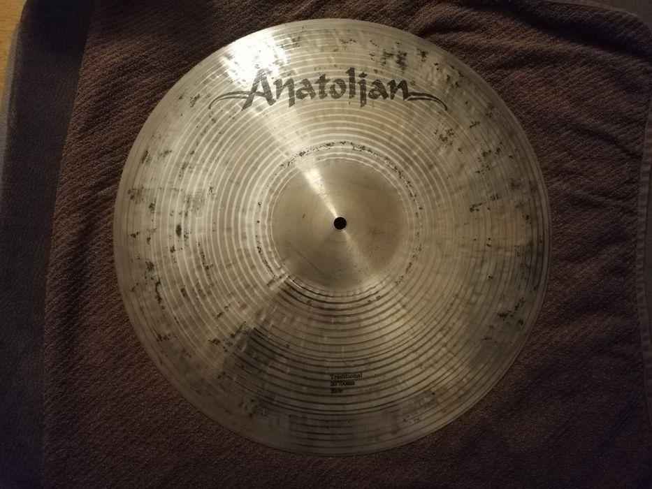 Prato ride 20 Anatolian e splash 10 Meinl