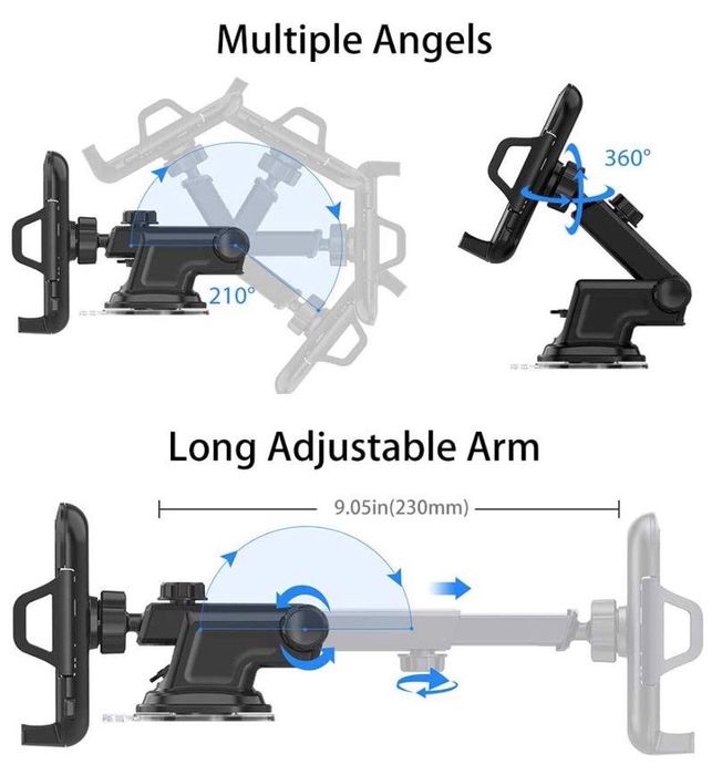 Uchwyt na telefon komórkowy do samochodu