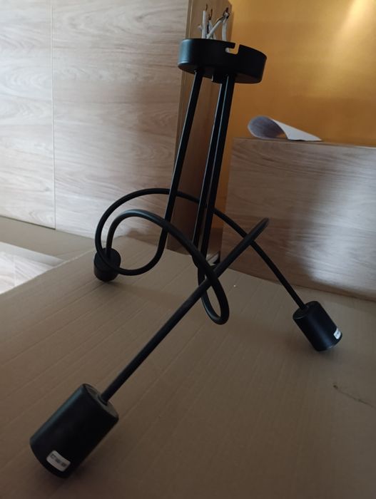 Lampa żyrandol loft młodzieżowy