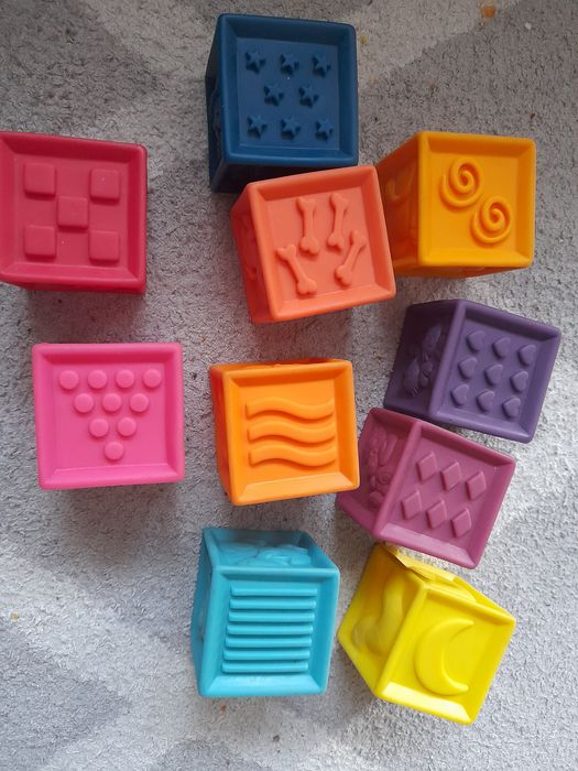 Klocki miękkie gryzaki b toys