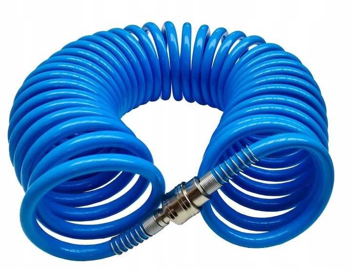 Wąż pneumatyczny spiralny 20m  przewód zakuwany do kompresora