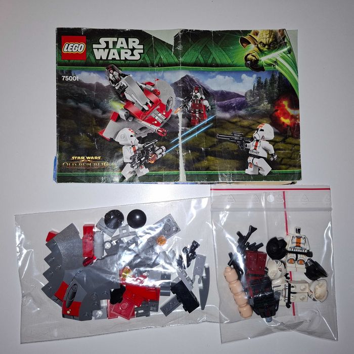 LEGO 75001 Star Wars ;Żołnierze Republiki vs Żołnierze Sithów