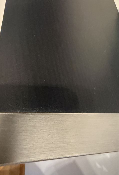 Czarne pólki IKEA 80x19 - 4 sztuki