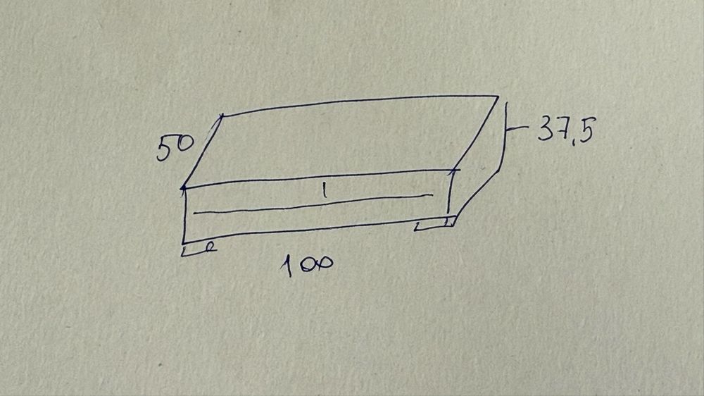 Piękna tumba pod tv.