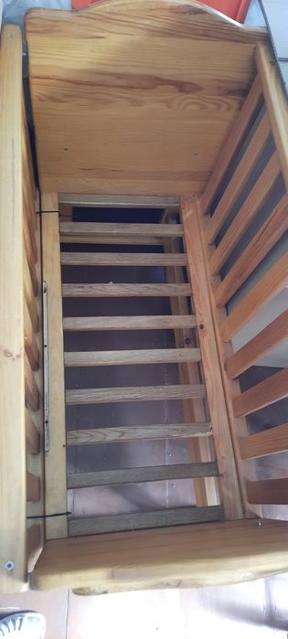 Ліжко-колиска дерев'яна, ручна робота