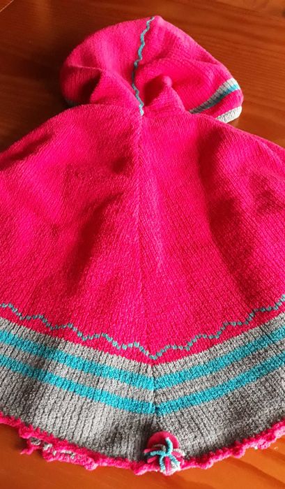 Capa de Menina em malha polar 4 anos