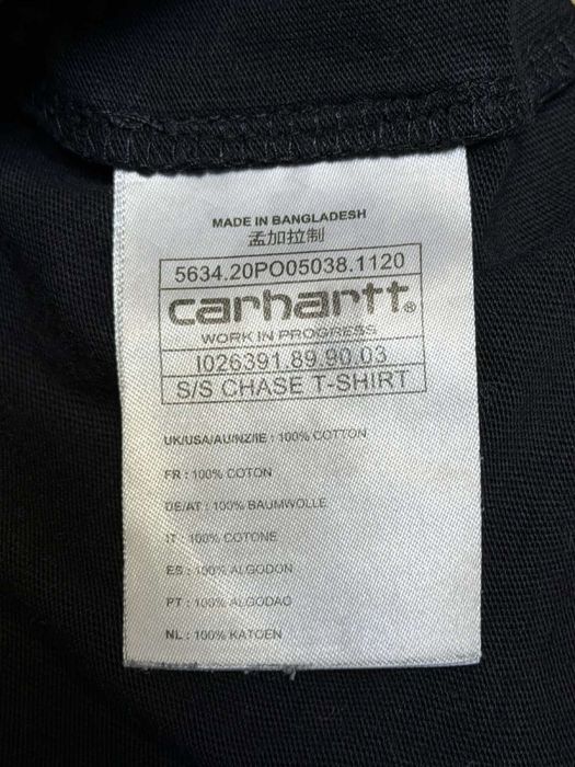 Футболка Carhartt черная