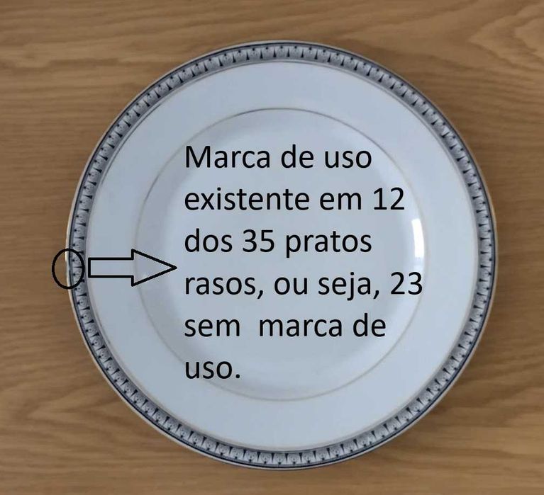 Serviço de Jantar Candal 12 Pessoas | Porcelana Portuguesa | Completo