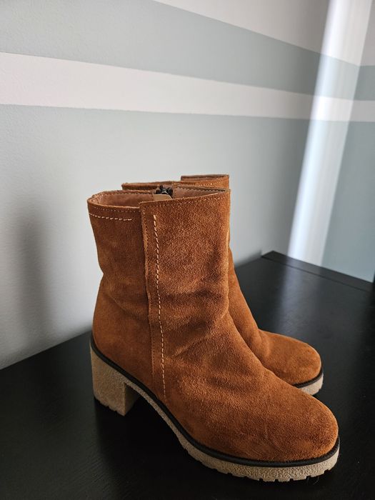 Botas camel salto