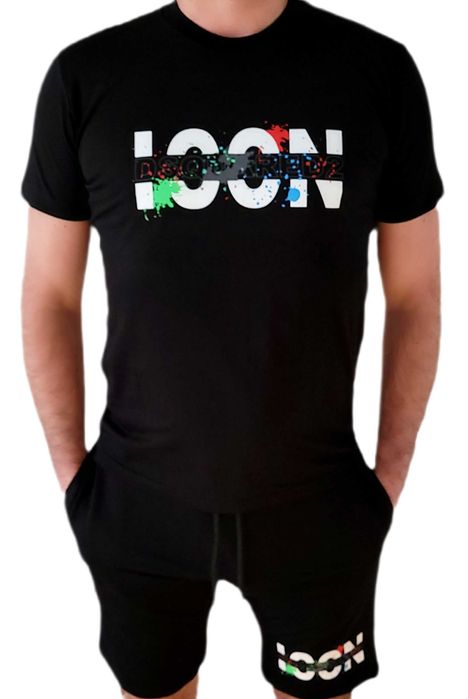 Komplet Dsquared2 ICON Koszulka + Spodenki DSQ2 Wyprzedaż