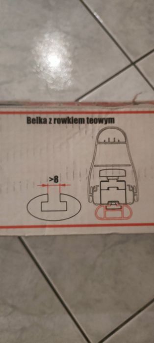 Bagażnik do przewozu nart i snowboardów SLALOM 600 z zamkami