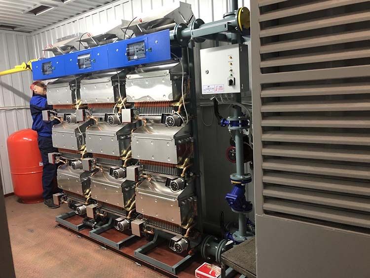 Котельня Транспортабельна модульна котельня установка