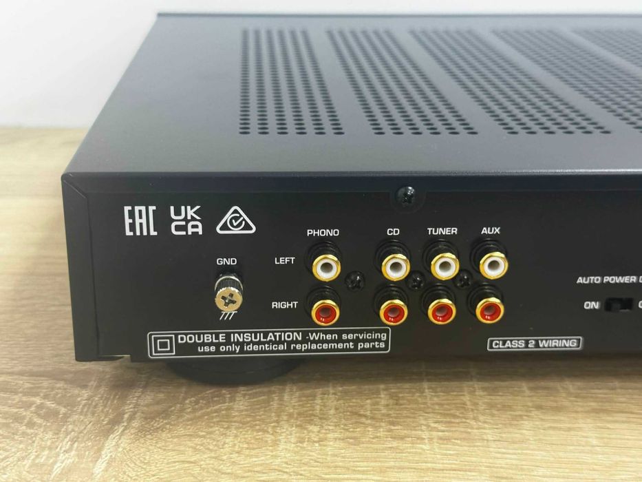 Rotel A8 wzmacniacz zintegrowany stereo, czarny OKAZJA! SUPER STAN