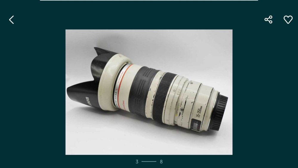 Obiektyw EF  Canon L  35-350mm