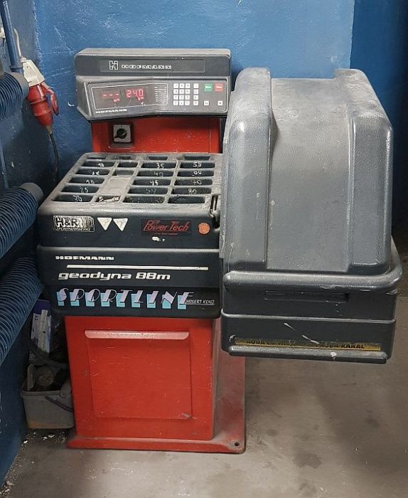 Wyważarka do kół HOFMANN geodyna 88m Kredyt z BIK