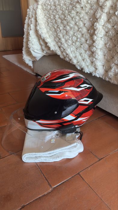 Capacete Agv lion K1S + Cardo