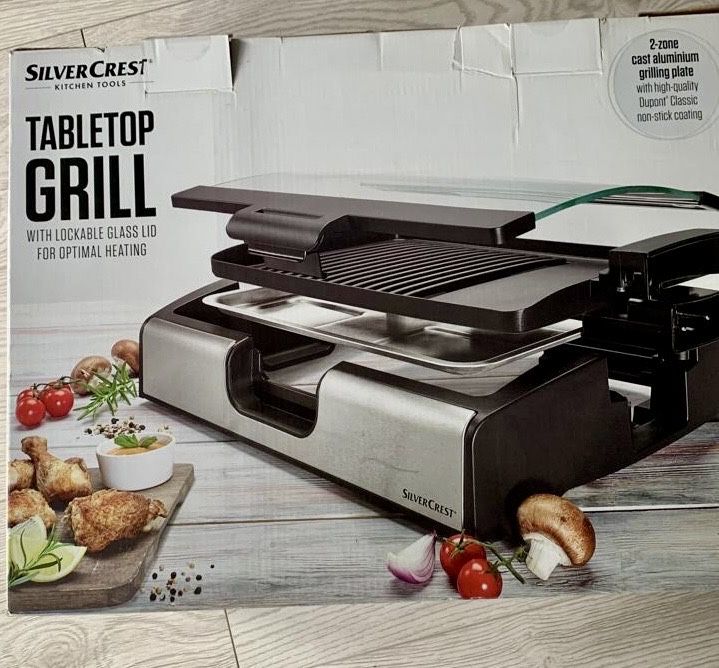 elektryczny Tabletop Grill Silvercrest