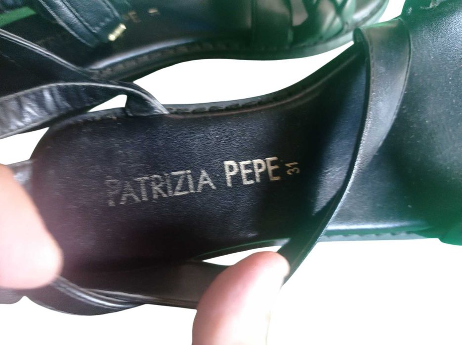 Шкіряні бредові босоніжки Patrizia Pepe 31 розмір