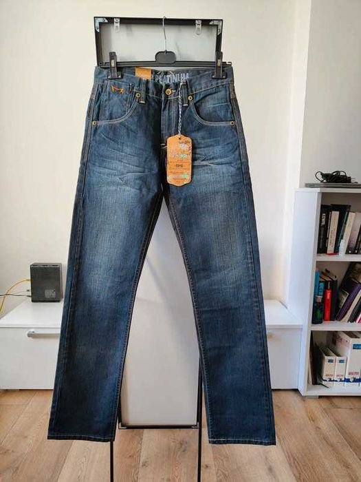 Nowe, męskie dżinsy CLP Jeans rozmiar W29 L34