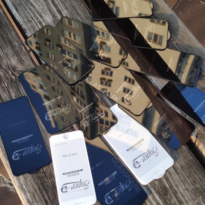 Найкраще захистне скло iPhone 13/13Pro/14, защитное стекло 6D SuperD