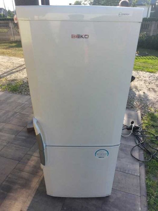 lodówka Beko chłodziarko zamrażarka uszkodzona