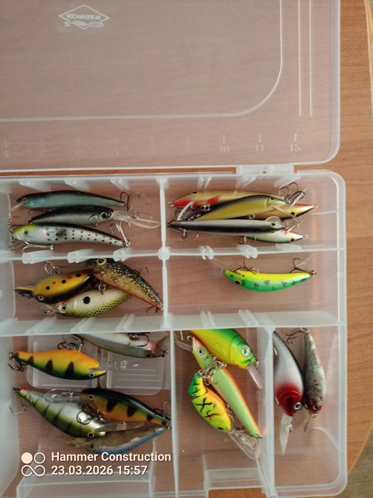 Woblery sandaczowe przynęty