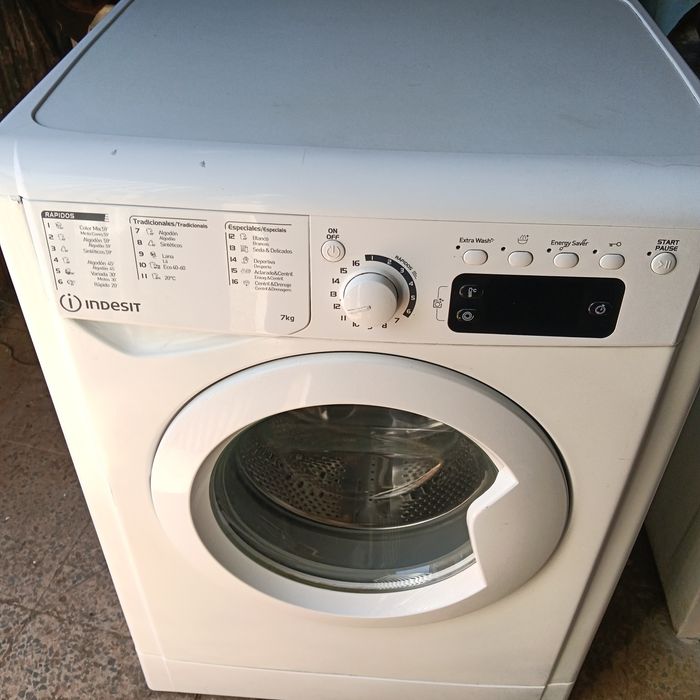 Entrega garantia máquina de roupa Indesit 7kg