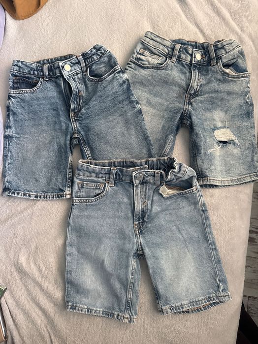Шорти H&M ціна за 3 пари розмір 122