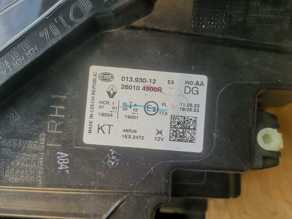 Фара Renault Captur II Full Led Pure Vision