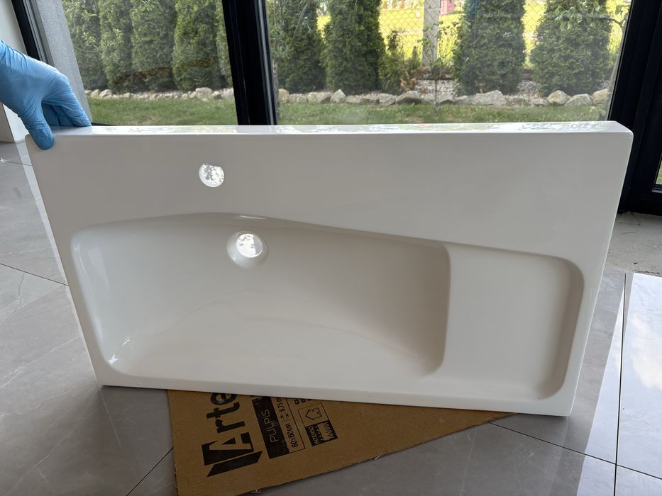 Nowa umywalka biała GoodHome Mila 80 cm