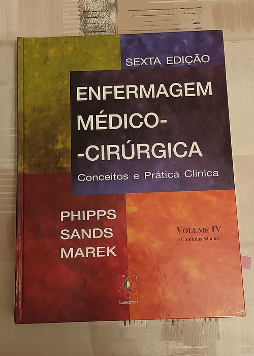 Conjunto de Livros Enfermagem Médico-Cirúrgica