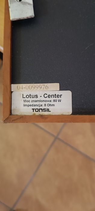 Zestaw kolumn Tonsil Lotus