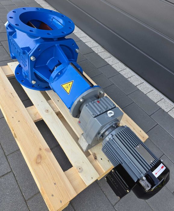 Śluza Celkowa Celka Zawór Celkowy Materiałów Sypkich Pasz Trocin