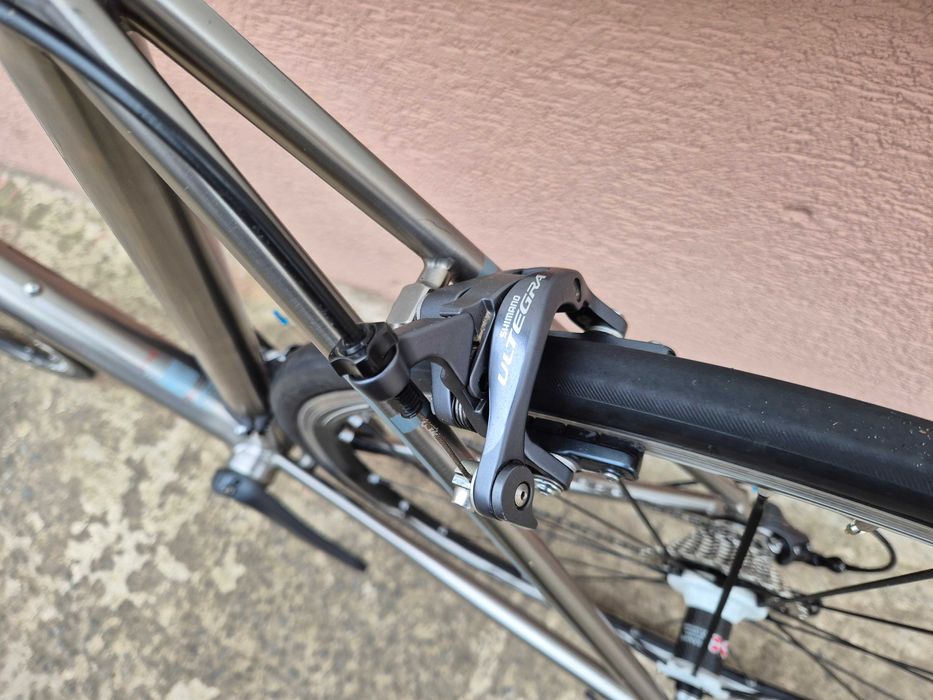 Rower szosowy tytanowy Gilbertson, tytan, Shimano Ultegra, Racing 1