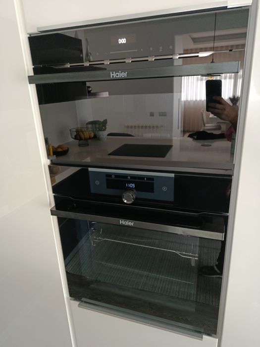 Conjunto Forno+Microondas Haier