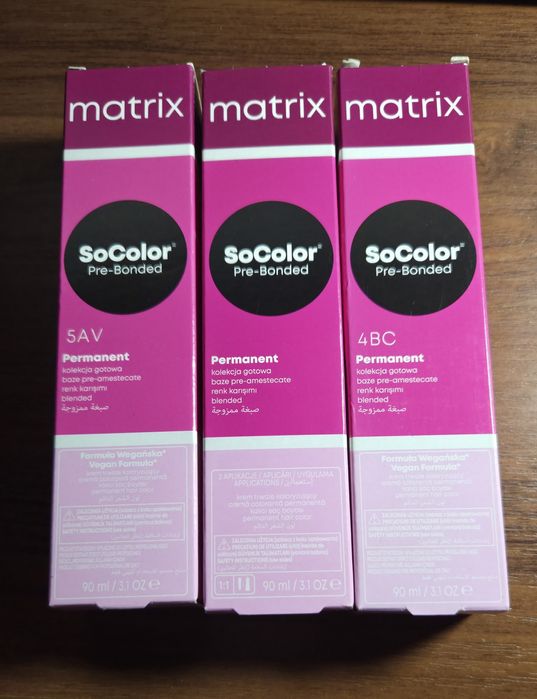 Farba do włosów matrix jasny brąz