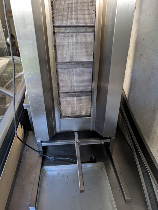 Dwa opiekacze do lokalu typu kebab