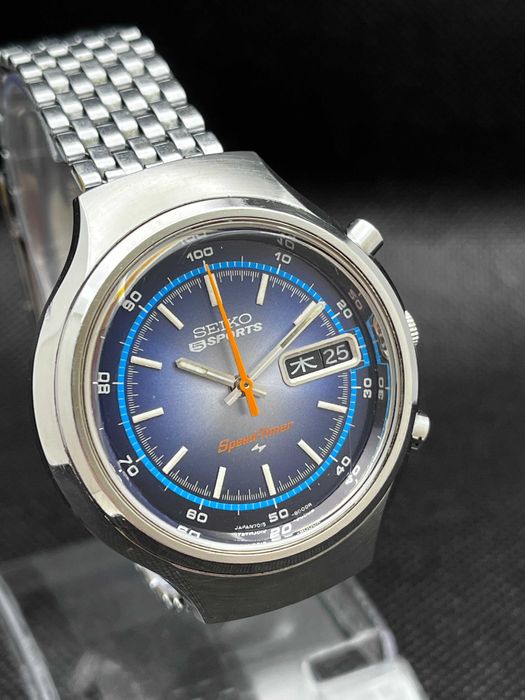 Seiko SpeedTimer cal.7015 Chronograph vintage 1973r