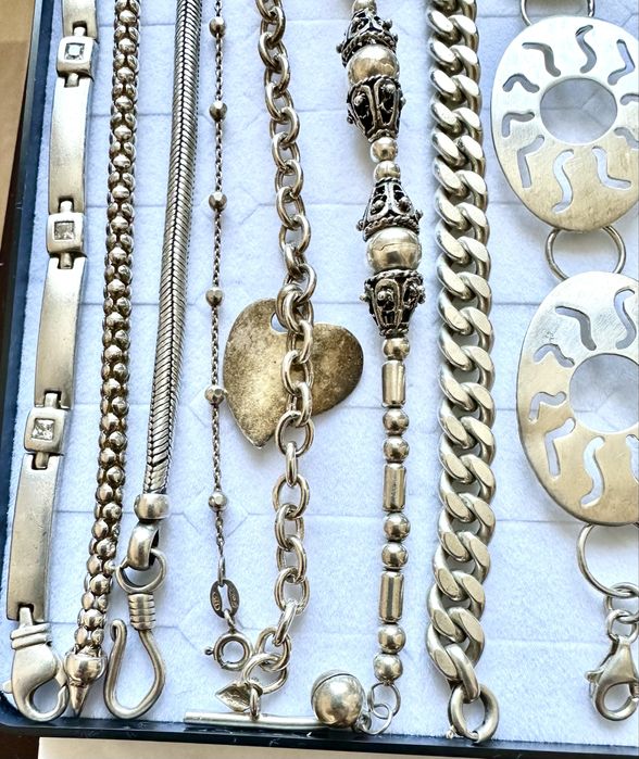 Серебро браслеты