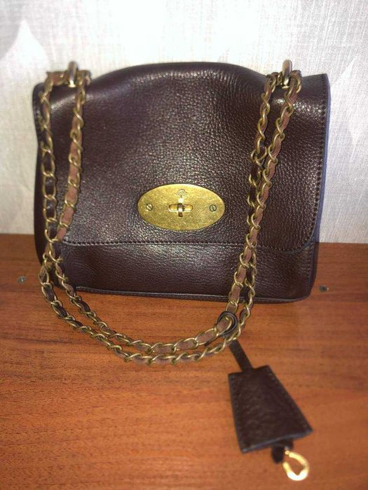 Кожаная сумка mulberry
