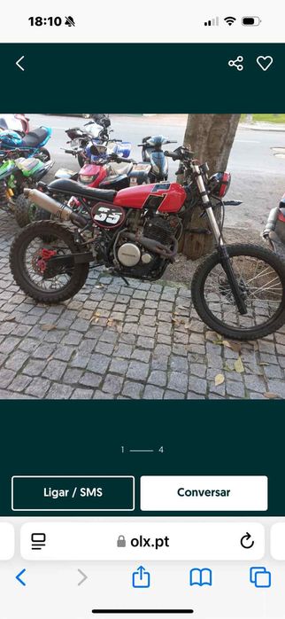 Honda Xr 600 r anos 90