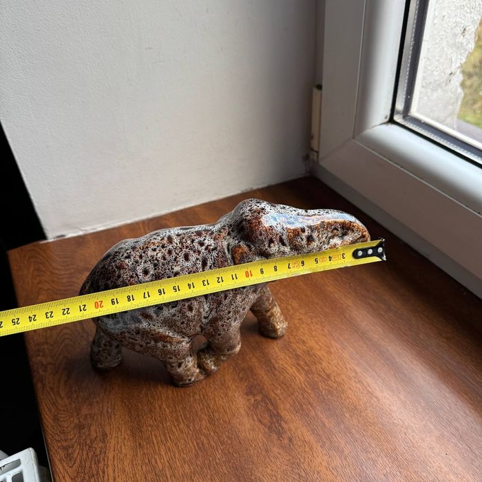 Figurka Słonia Tułowice/ Mirostowice ceramika PRL