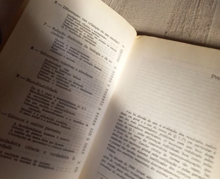 Livro Inteligência Hereditariedade e Racismo