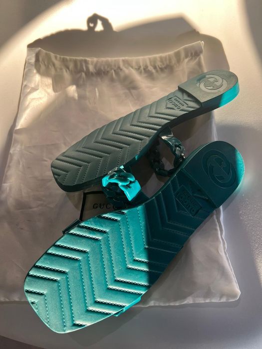 Sandália Gucci Verde