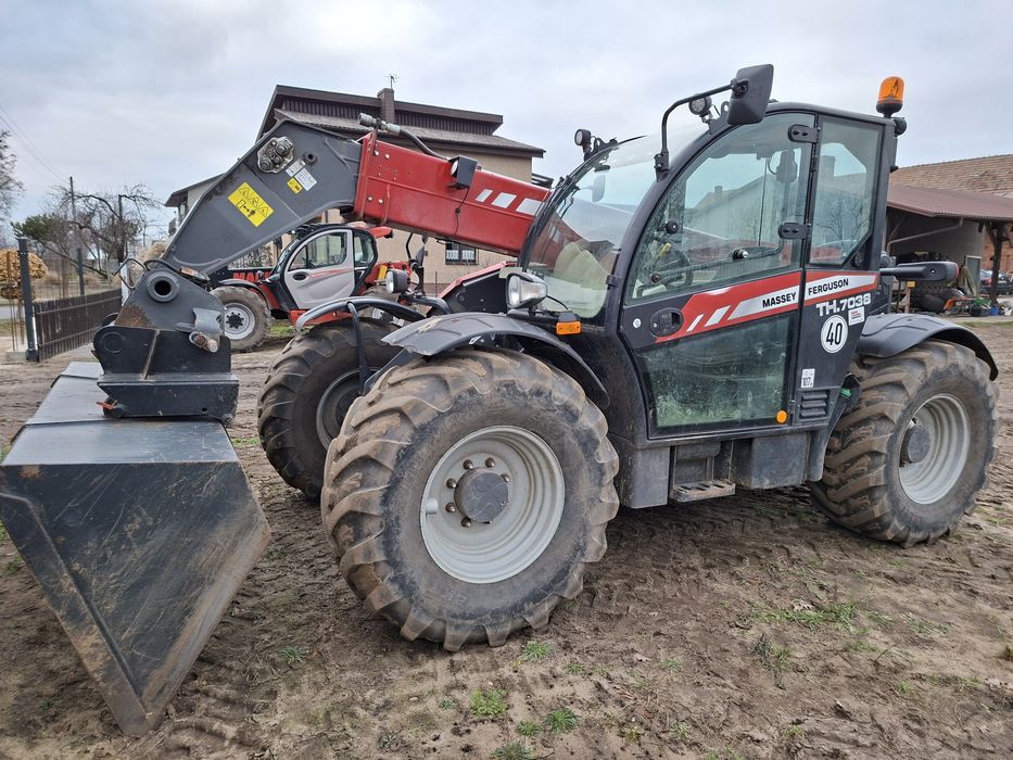 Ładowarka teleskopowa massey ferguson th.7038