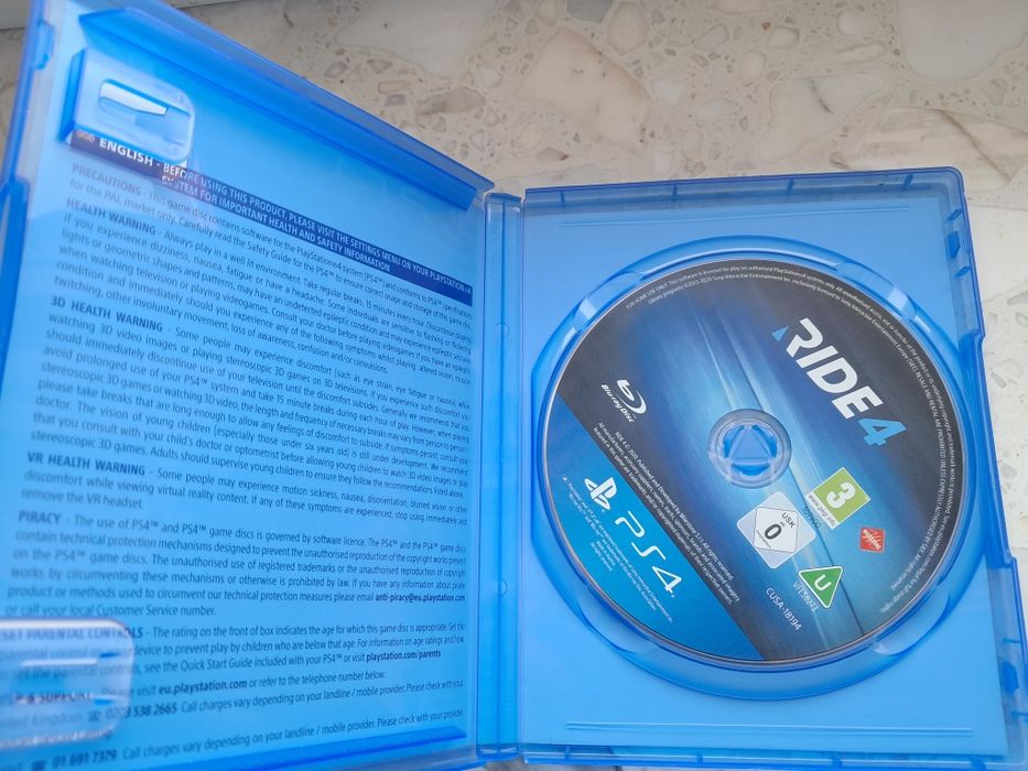 PS4 Ride 4 motocykle