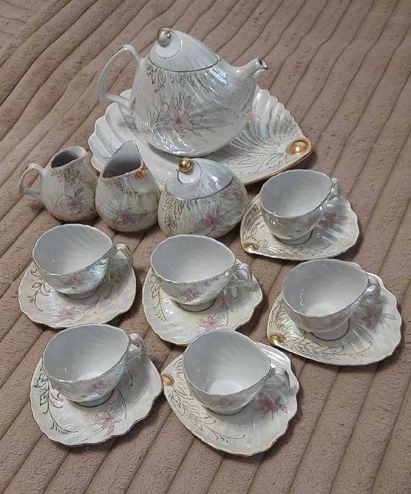 Чайный сервиз ракушка новый