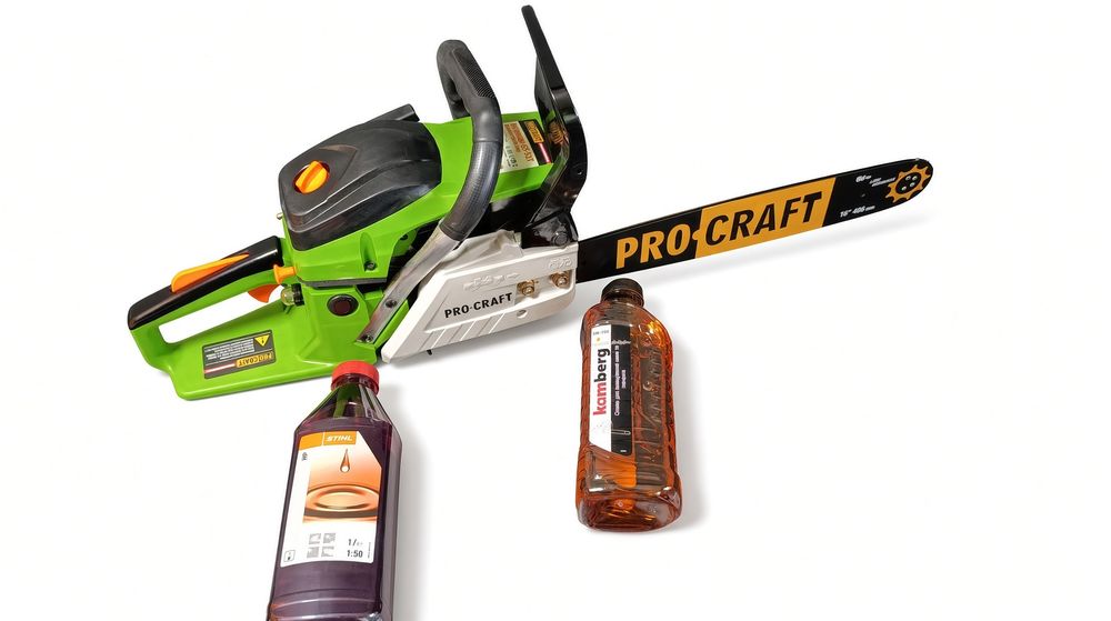 Бензопила Procraft GS-52T+( 2 л. Мастила)