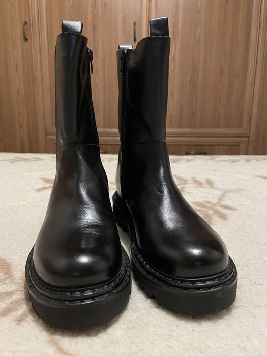 PS Poelman  оригинал ботинки Челси кожа 37